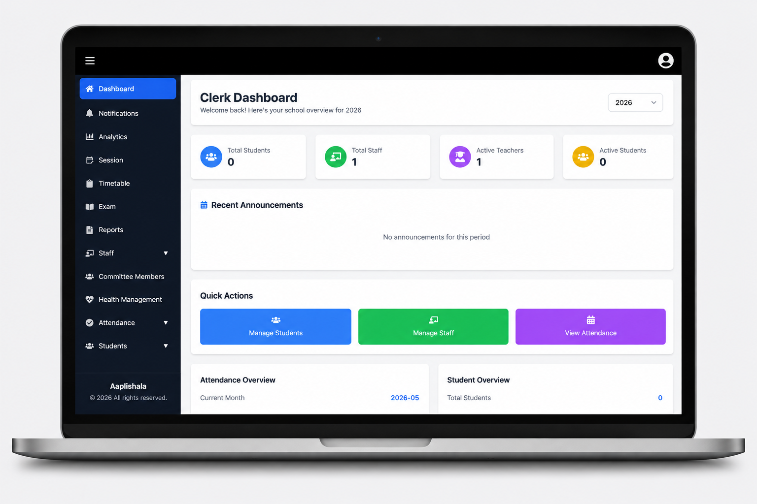 Clerk Web Portal
